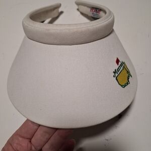 Masters White Golf Vintage Visor